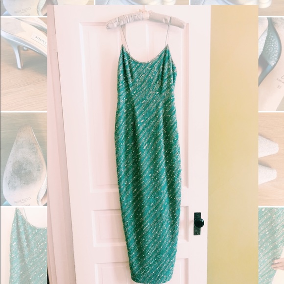 Lillie Rubin *VINTAGE* sequined Petite dress - Picture 1 of 9